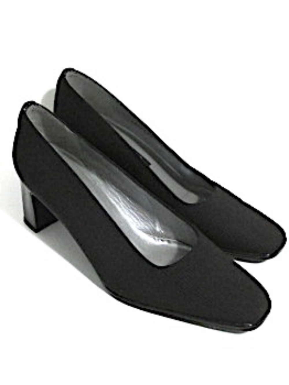 Stuart Weitzman Black Ballerina Pumps, Size 8.5C - Picture 3 of 9